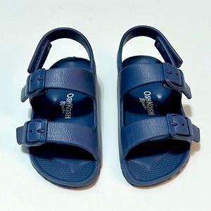 🛍️ 2/$10 — Osh Kosh B’gosh Toddler Boy Blue Sandals. Size 10M